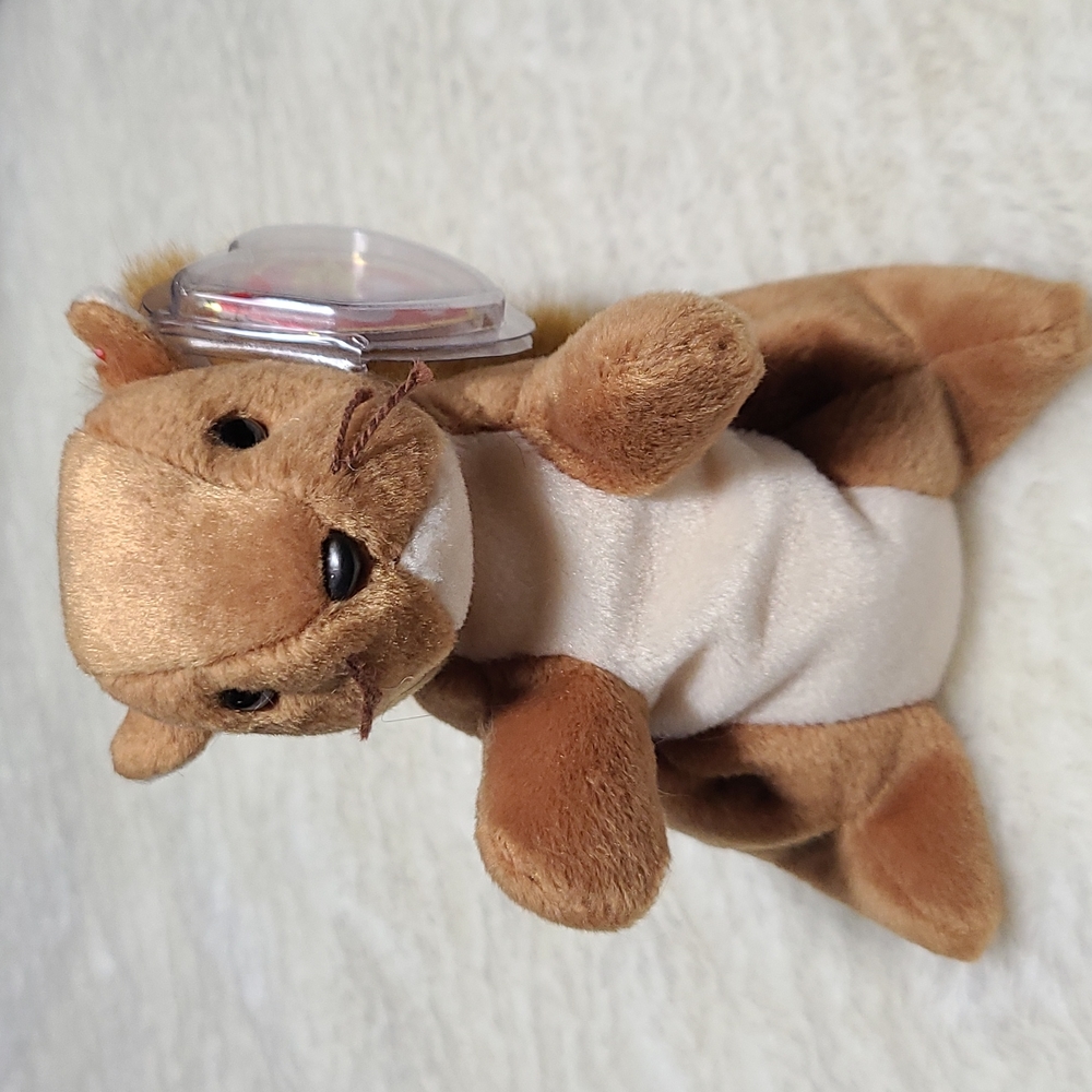 NWT "NUTS" Squirrel Beanie baby 1996